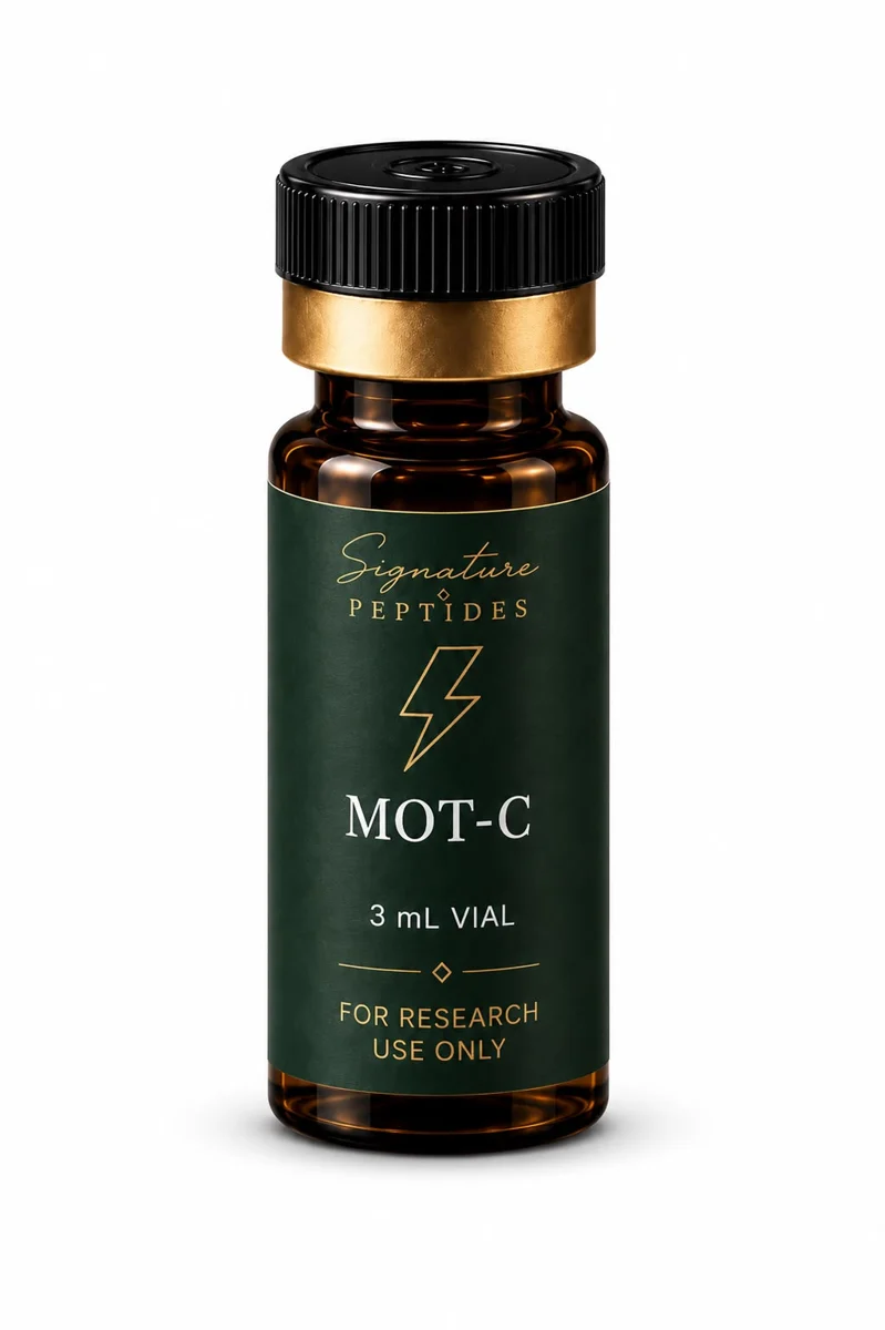 MOT-C research peptide vial with box
